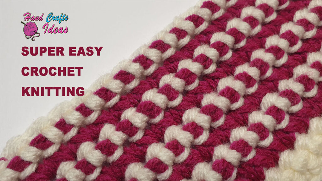 Super Easy Crochet Knitting Hand Crafts Ideas