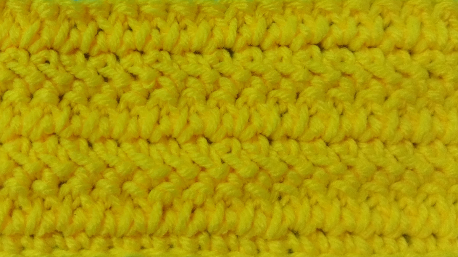 Herringbone Double Crochet Stitch غرزة الكروشيه مزدوجة متعرجة
