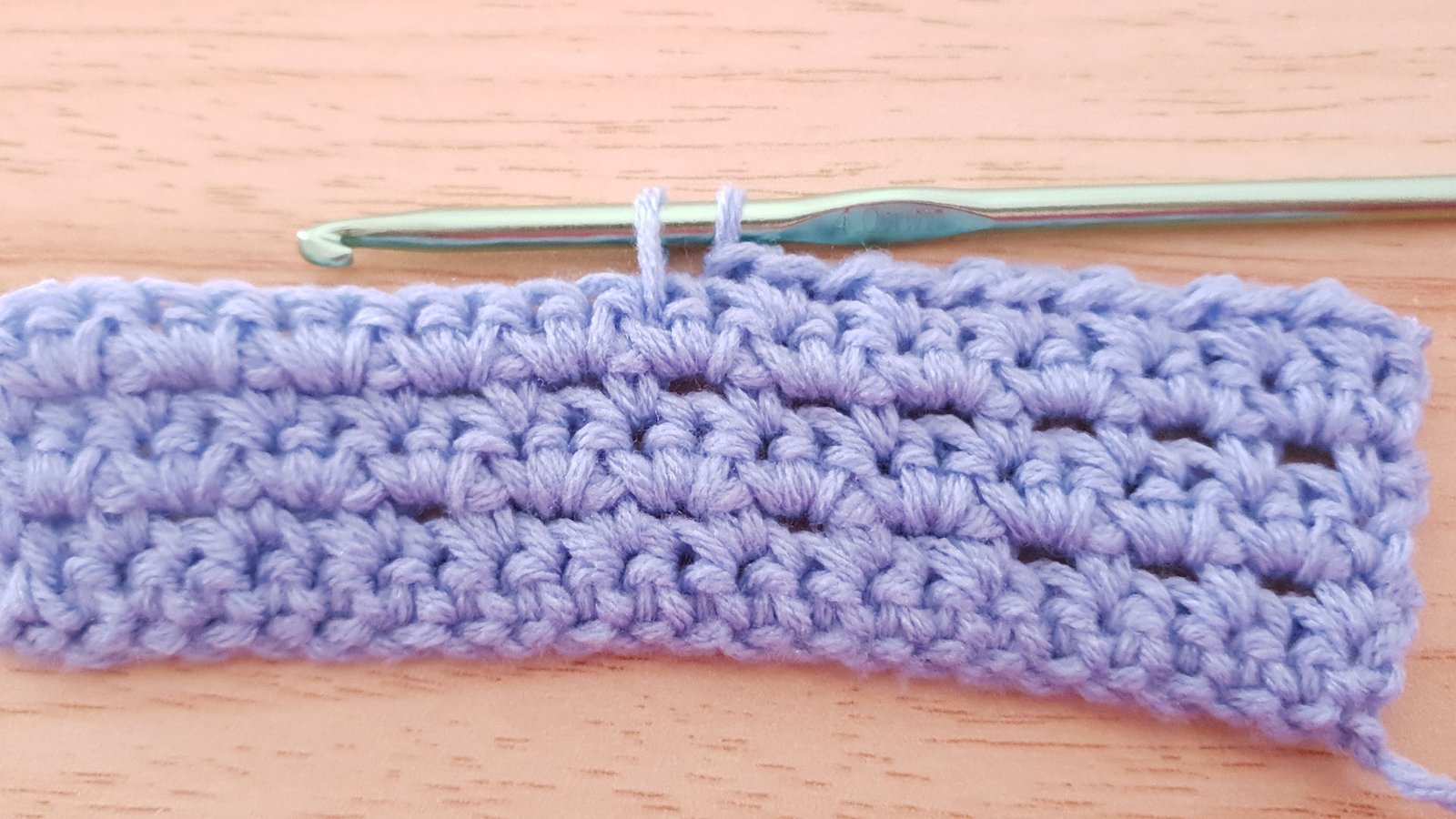 How to crochet the sieve stitch - Hand Crafts Ideas
