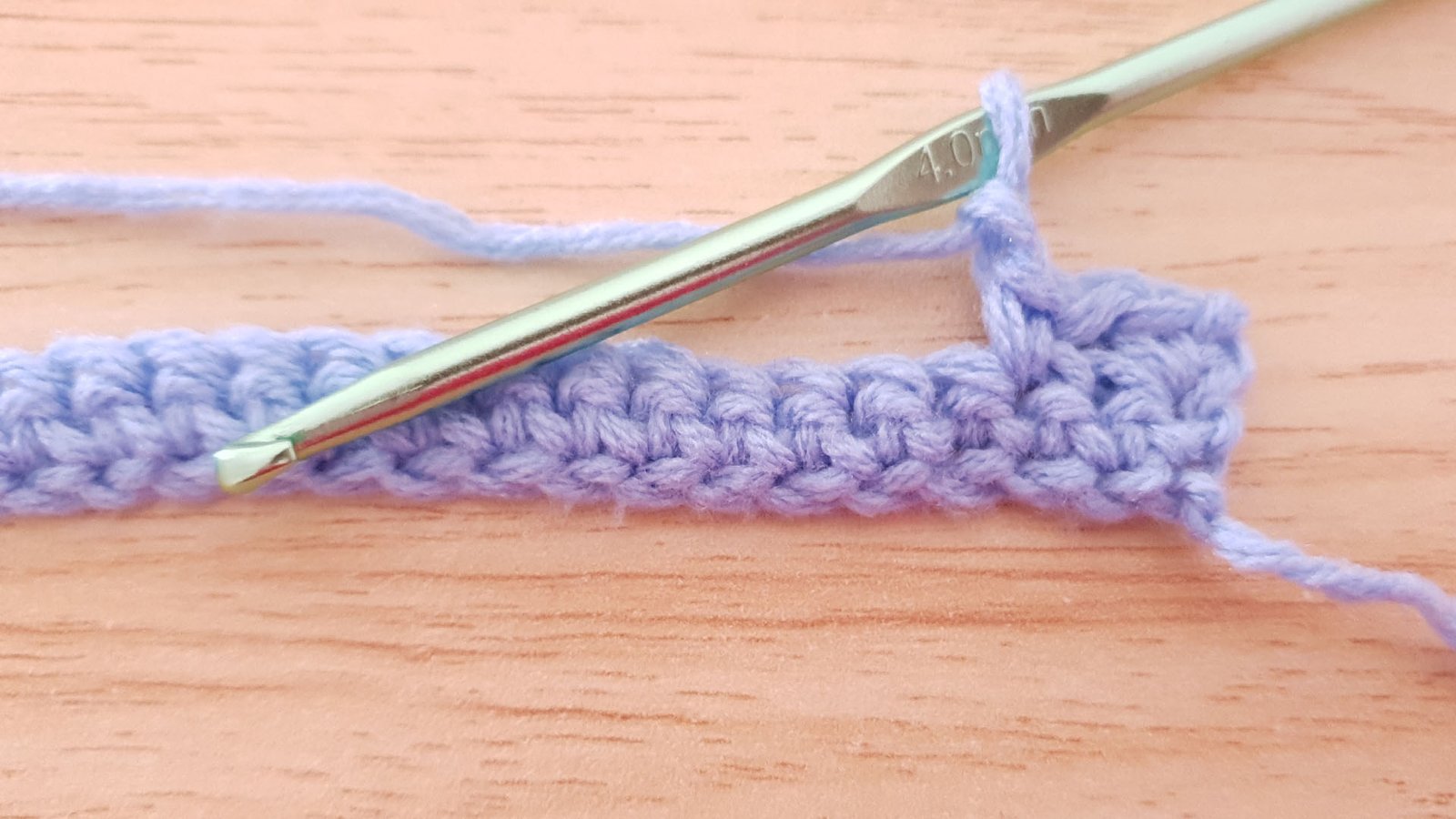 How to crochet the sieve stitch - Hand Crafts Ideas