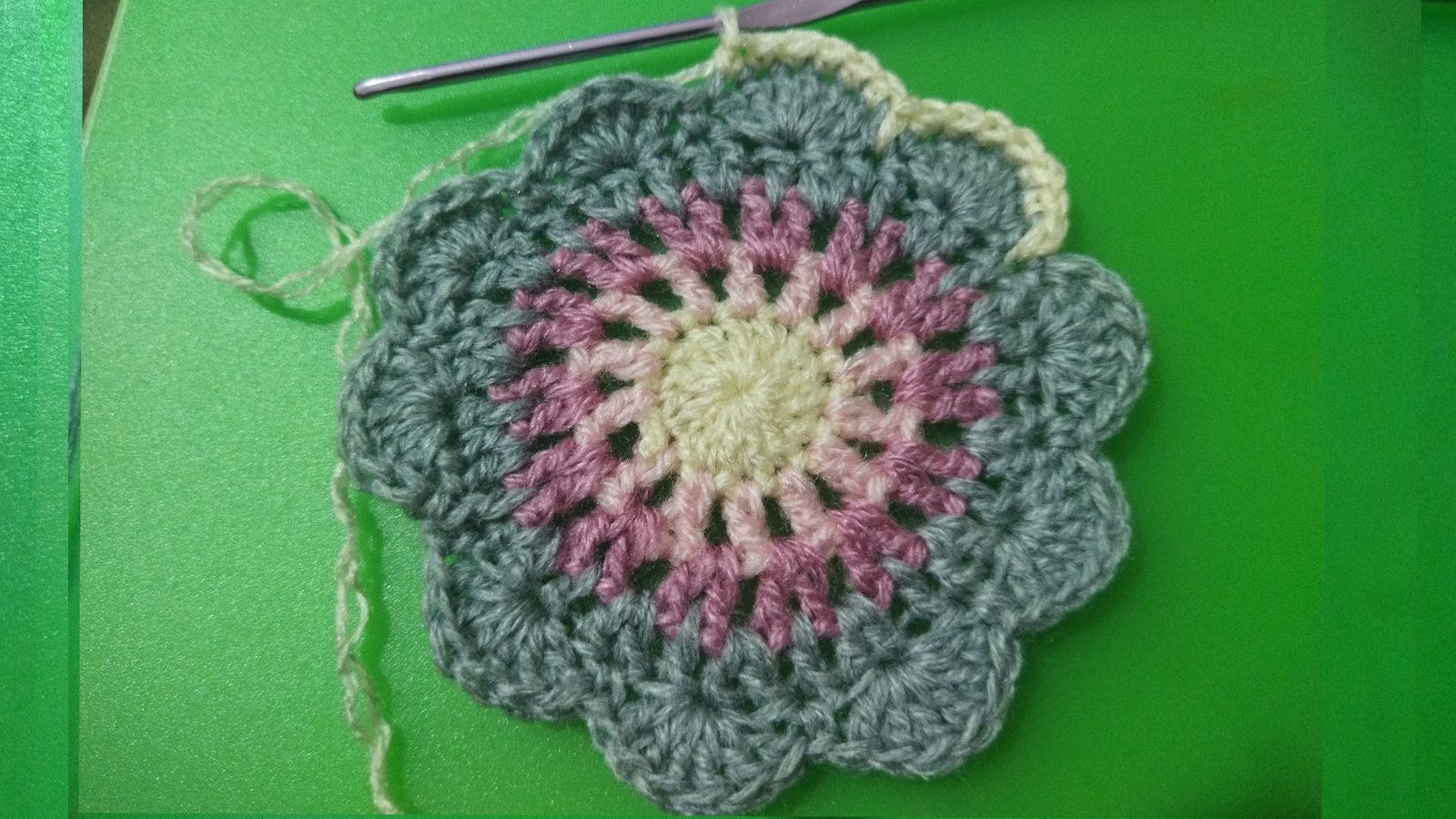 Crochet Sauser Pattern Crochet Saucer Pattern صحن الفنجان بالكروشي - Hand Crafts Ideas
