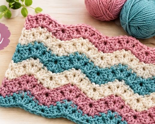 How to Crochet the Crossed Ripple Stitch: A Complete Beginner’s Guide